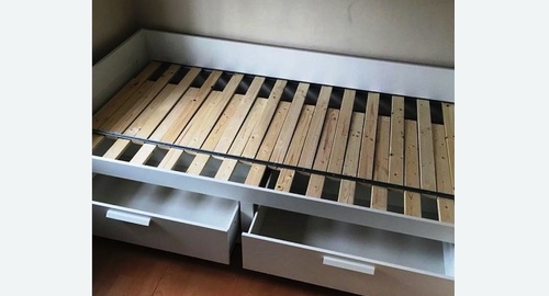 Сборка кровати ИКЕА. Кунцево 